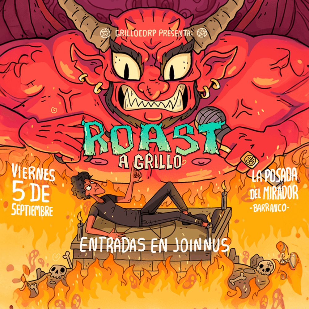 ROAST A GRILLO - MI CUMPLEAÑOS – 05 Setiembre 2025