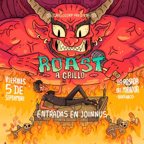 ROAST A GRILLO - MI CUMPLEAÑOS – 05 Setiembre 2025