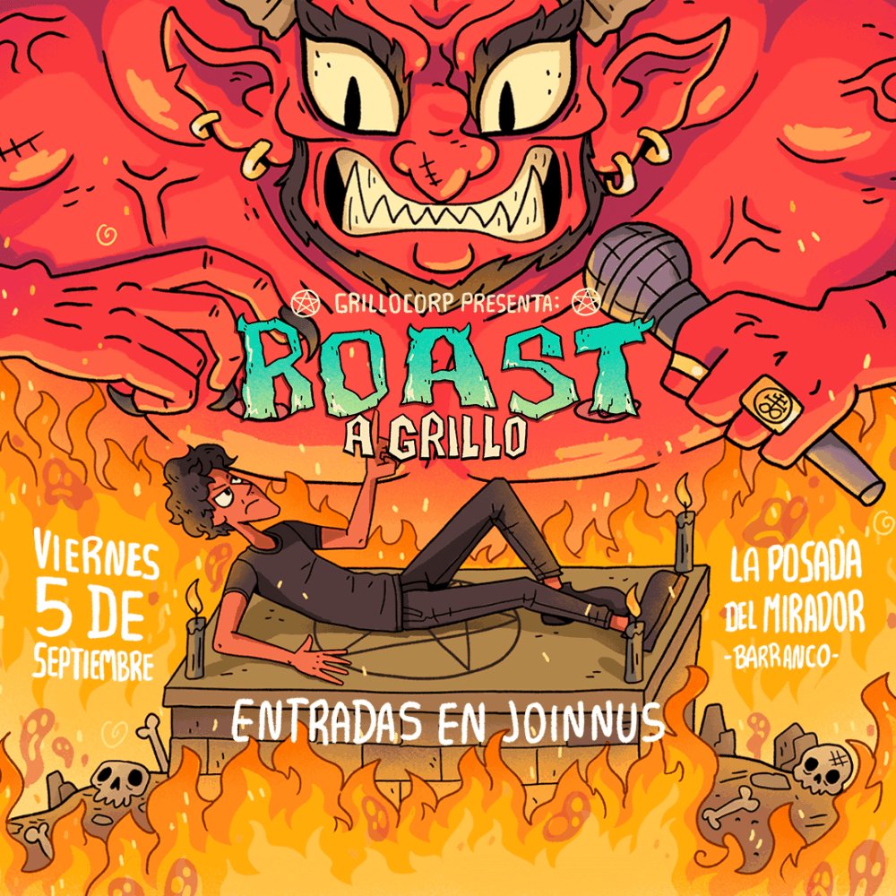 ROAST A GRILLO - MI CUMPLEAÑOS – 05 Setiembre 2025 - Imagen 2